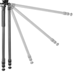 ENDEAVOR L 303APR - Gewehrstativ aus Aluminium mit Picatinny-Schiene - Traglast 15 kg